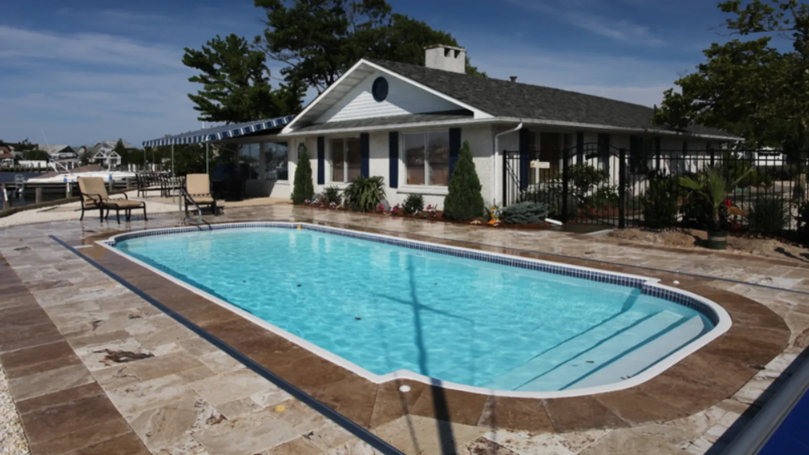 Fiberglass pool installation in Wyandot County, Ohio