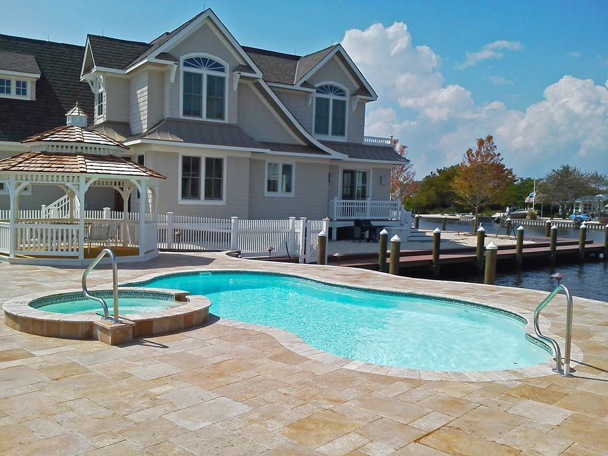 Atlantic fiberglass pool