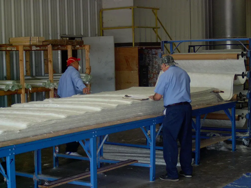 Hand-Laid Fiberglass
