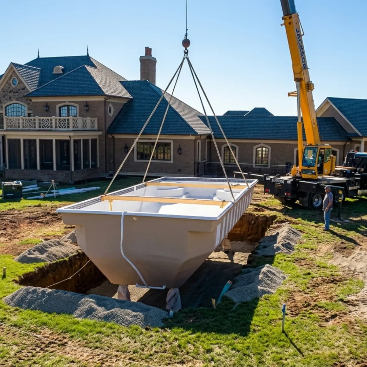 Pool Setting & Installation